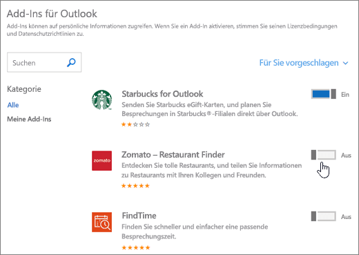 outlook for mac manage add ins